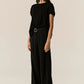 POL Zone Twist Tee in Black - the tartan fox