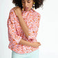 POM Amsterdam Heart to Heart Blouse in Pink - the tartan fox