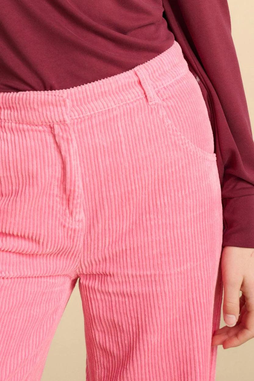 POM Amsterdam Jeans Corduroy in French Pink - the tartan fox