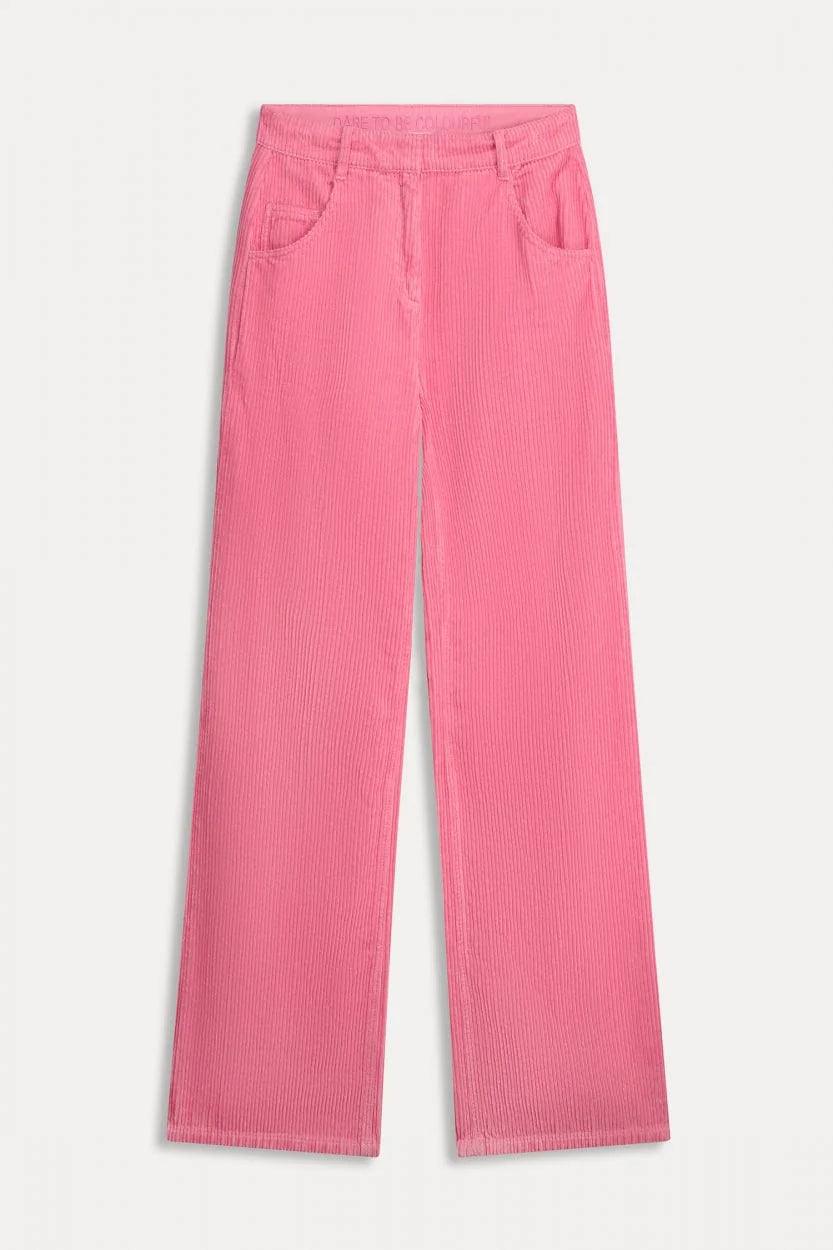 POM Amsterdam Jeans Corduroy in French Pink - the tartan fox