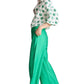 POM Amsterdam Pants in Lush Green - the tartan fox