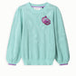 POM Amsterdam Pullover in Aqua - the tartan fox