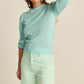 POM Amsterdam Pullover in Aqua - the tartan fox