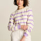 POM Amsterdam Pullover in Purple Stripe - the tartan fox