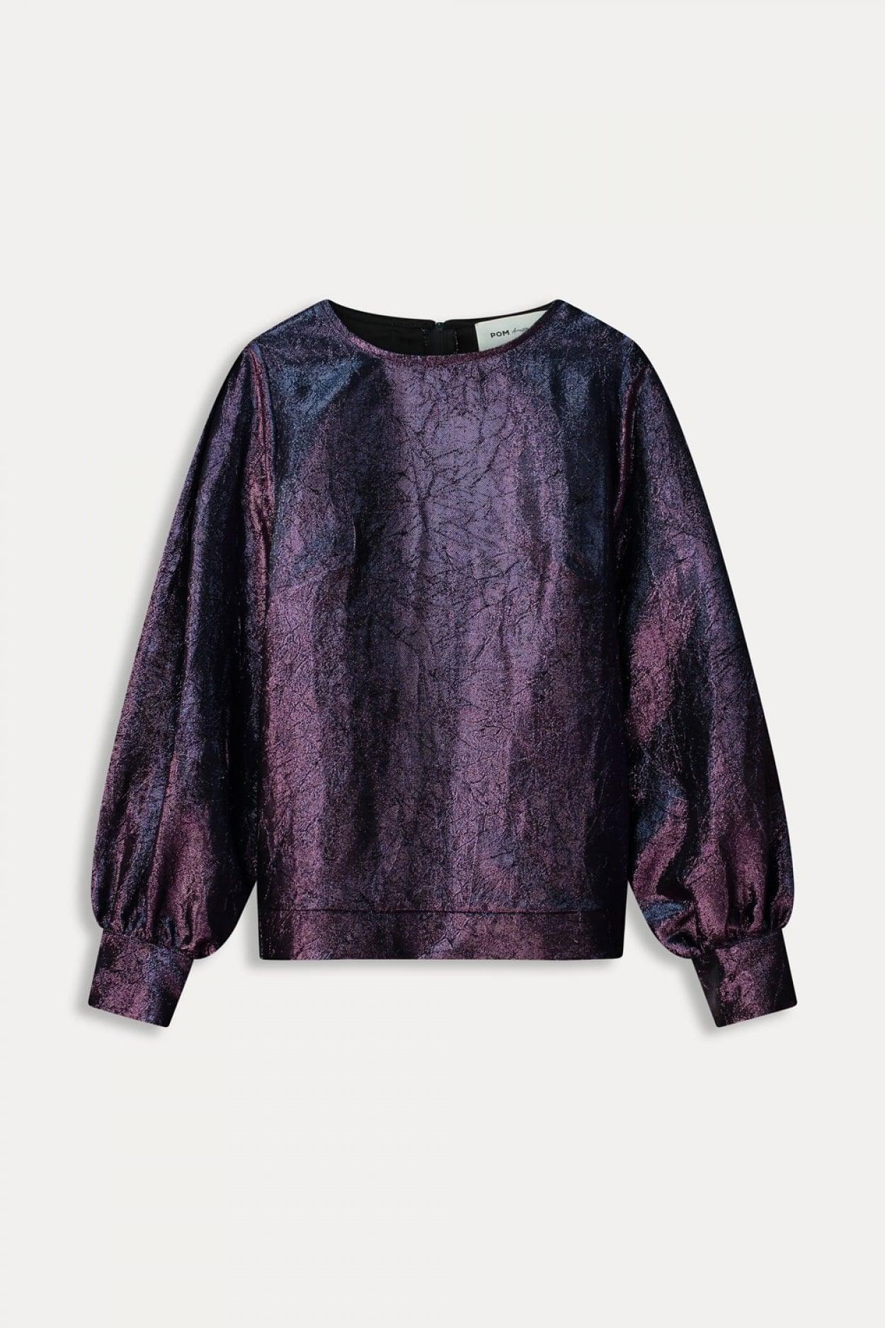 POM Amsterdam Top Stardust Violet - the tartan fox