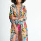 POM Amsterdam Tropical Bouquet Kimono - the tartan fox