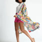 POM Amsterdam Tropical Bouquet Kimono - the tartan fox