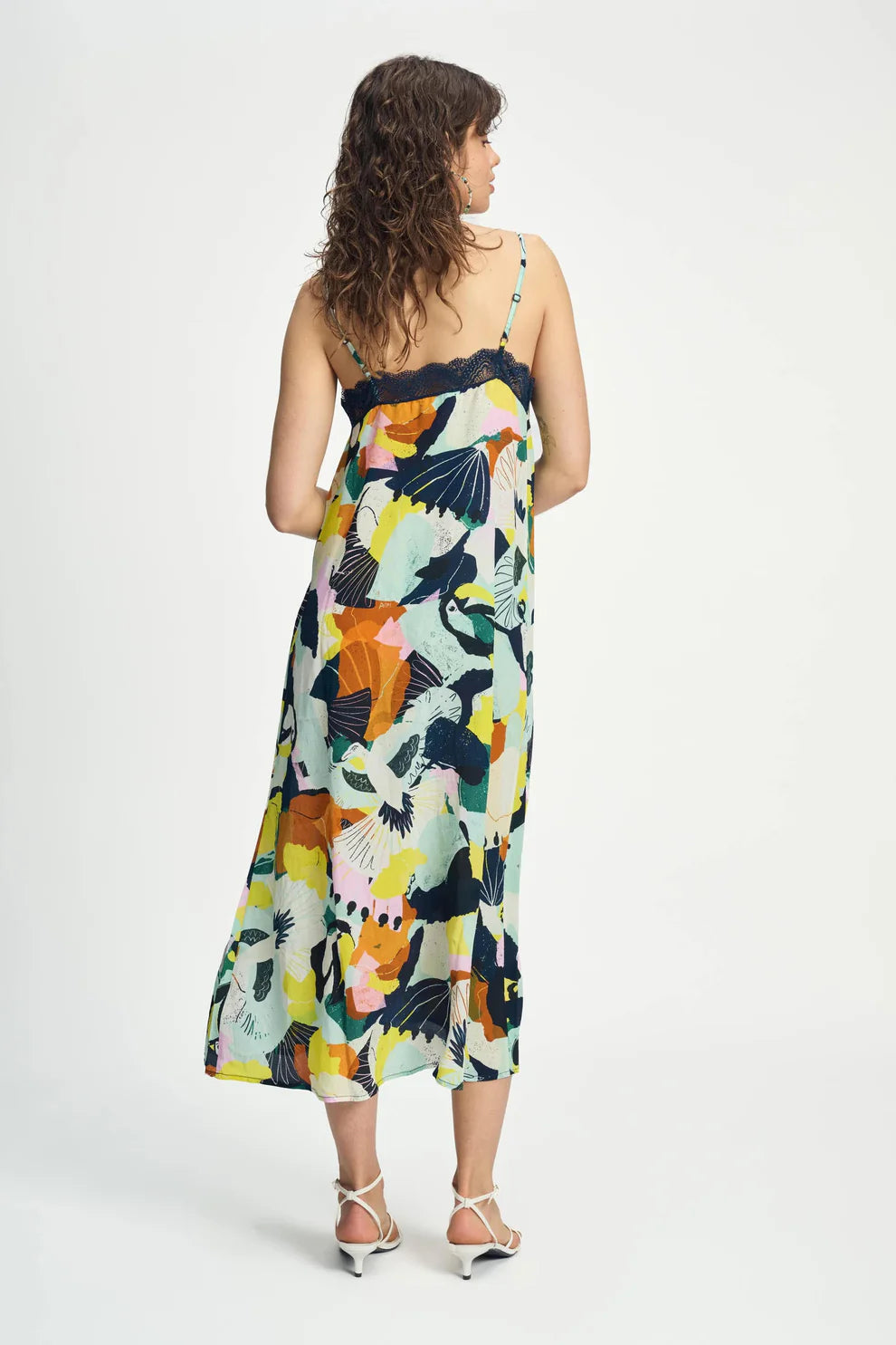 POM Cami Dress in Paradise - the tartan fox