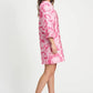 POM Jacquard Dress in Floral Raspberry - the tartan fox