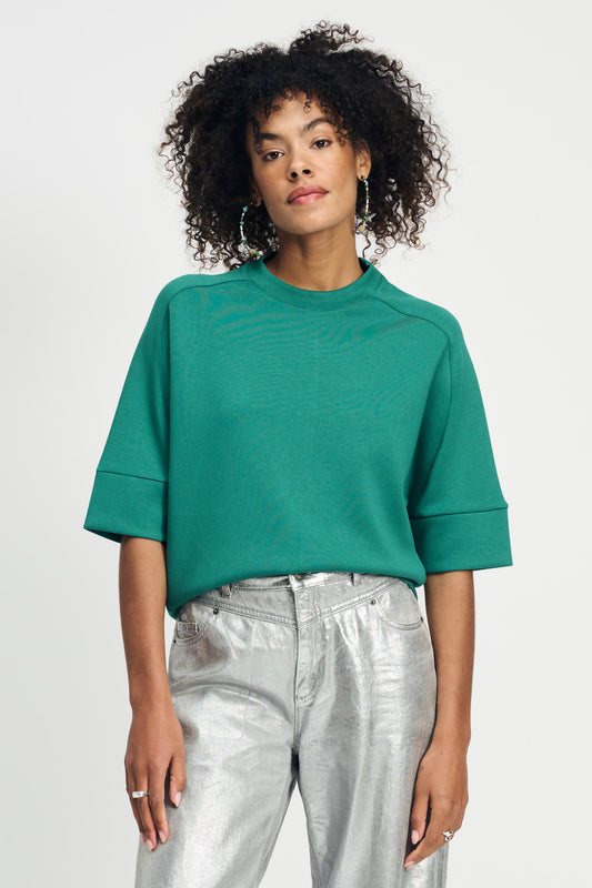 POM Nina Top in Meadow - the tartan fox