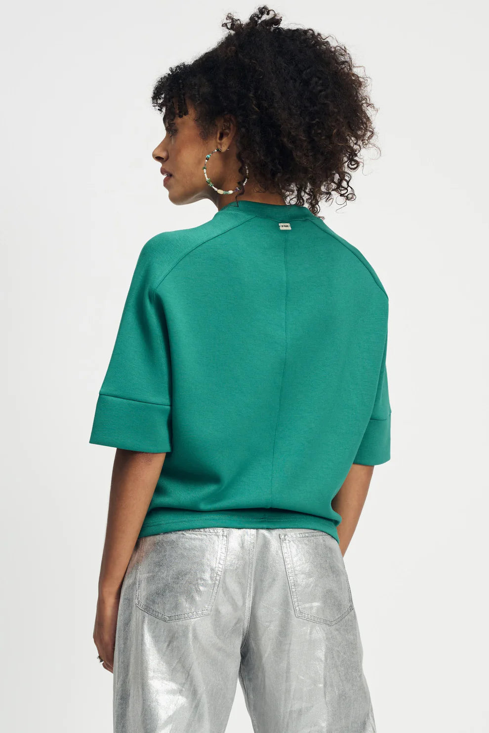 POM Nina Top in Meadow - the tartan fox