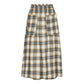 Project AJ117 Madge Skirt in Indigo Check - the tartan fox
