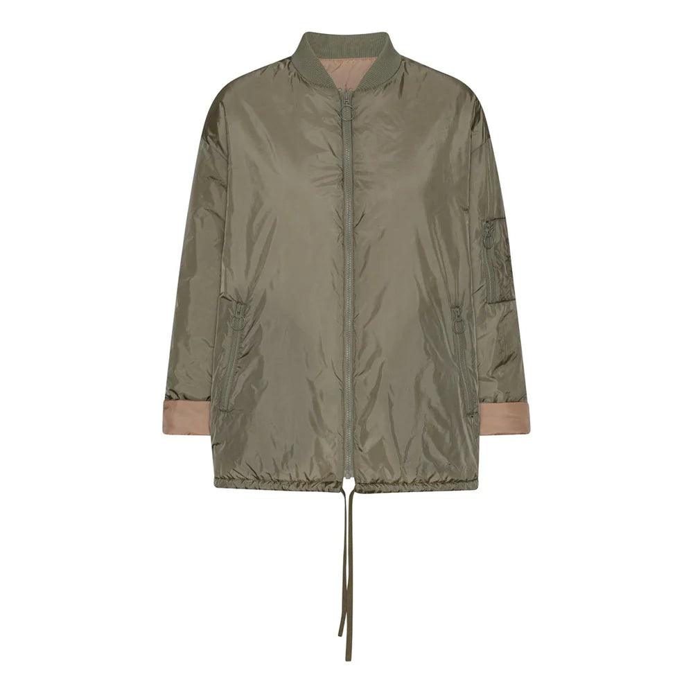 Project AJ117 Nigella Bomber Jacket in Moss - the tartan fox