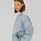 Project AJ117 Nigella Bomber Jacket in Sky - the tartan fox