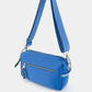 Radical Yes True North Nylon Clutch in Retro Blue Sporty Satin - the tartan fox