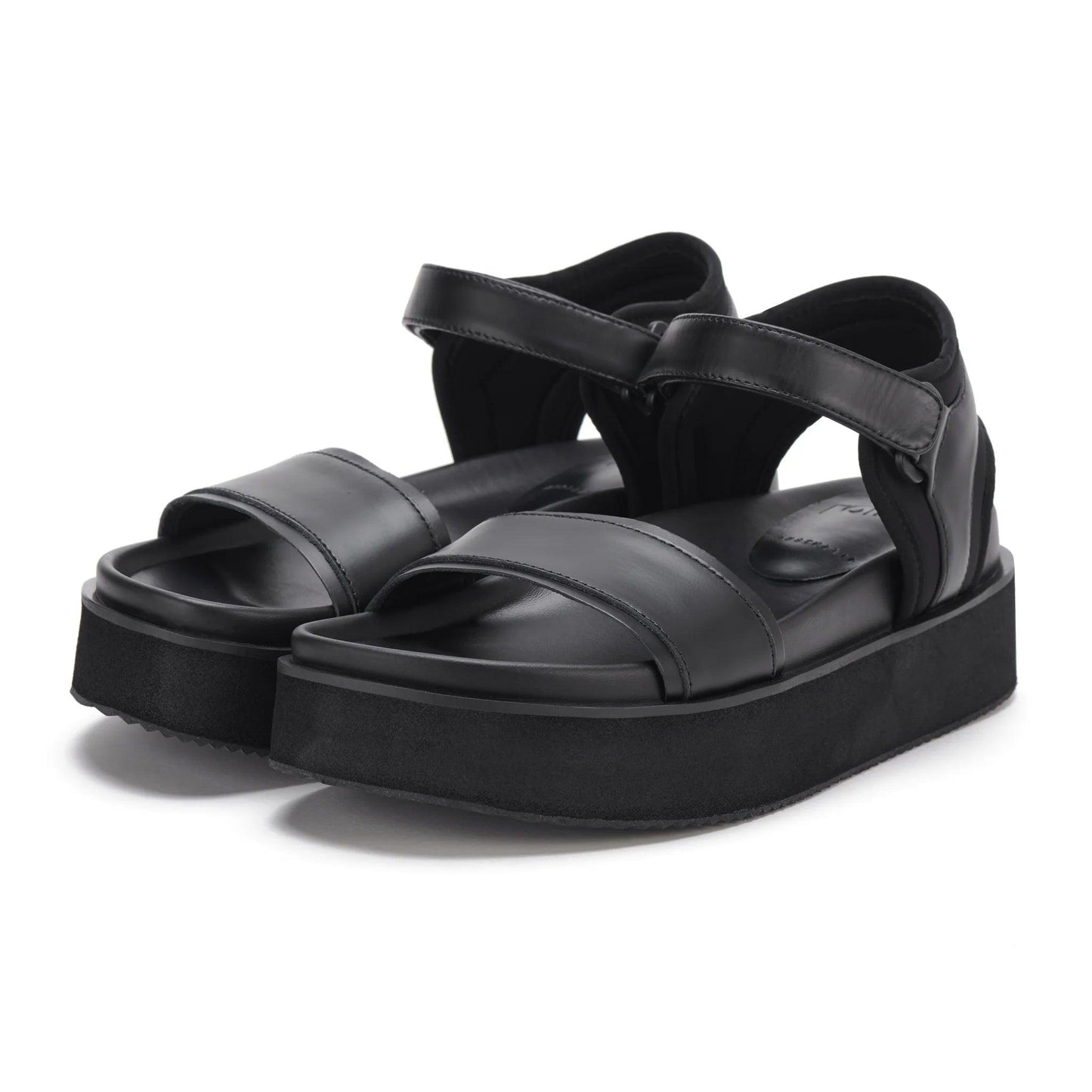 Rollie Ace Sandal All Black - the tartan fox