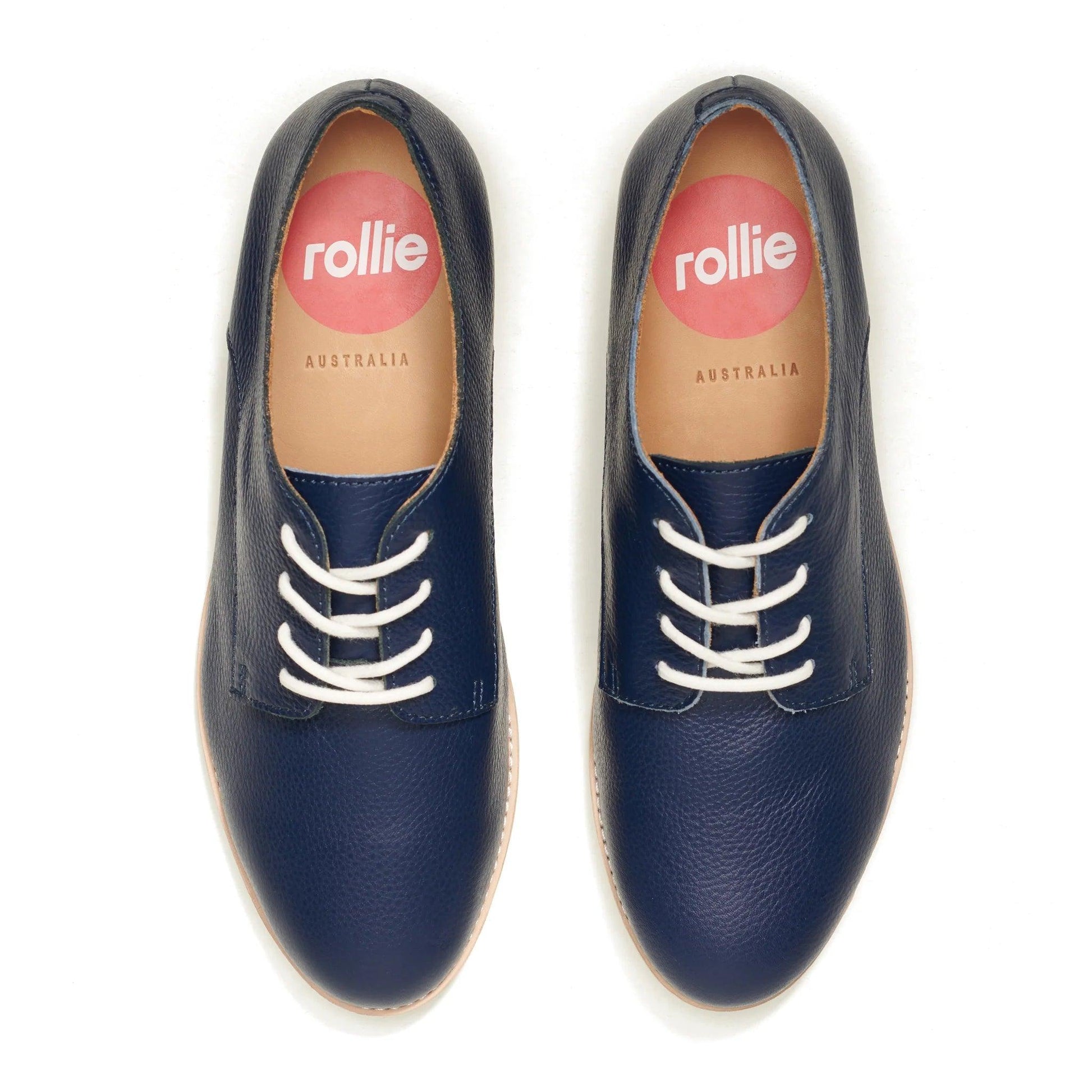 Rollie Derby Supersoft in Navy Tumble - the tartan fox