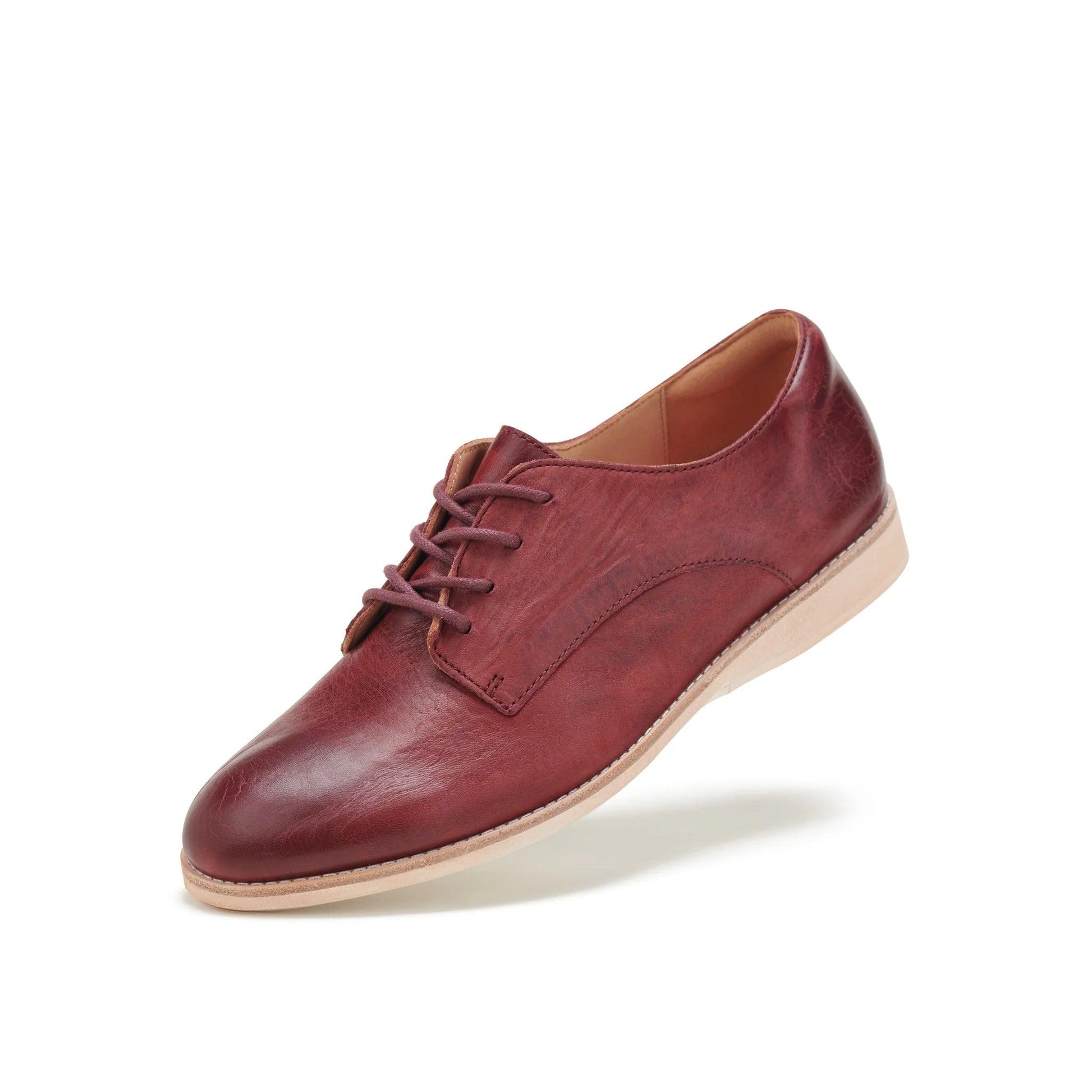 Rollie Derby Supersoft in Vintage Deep Red - the tartan fox