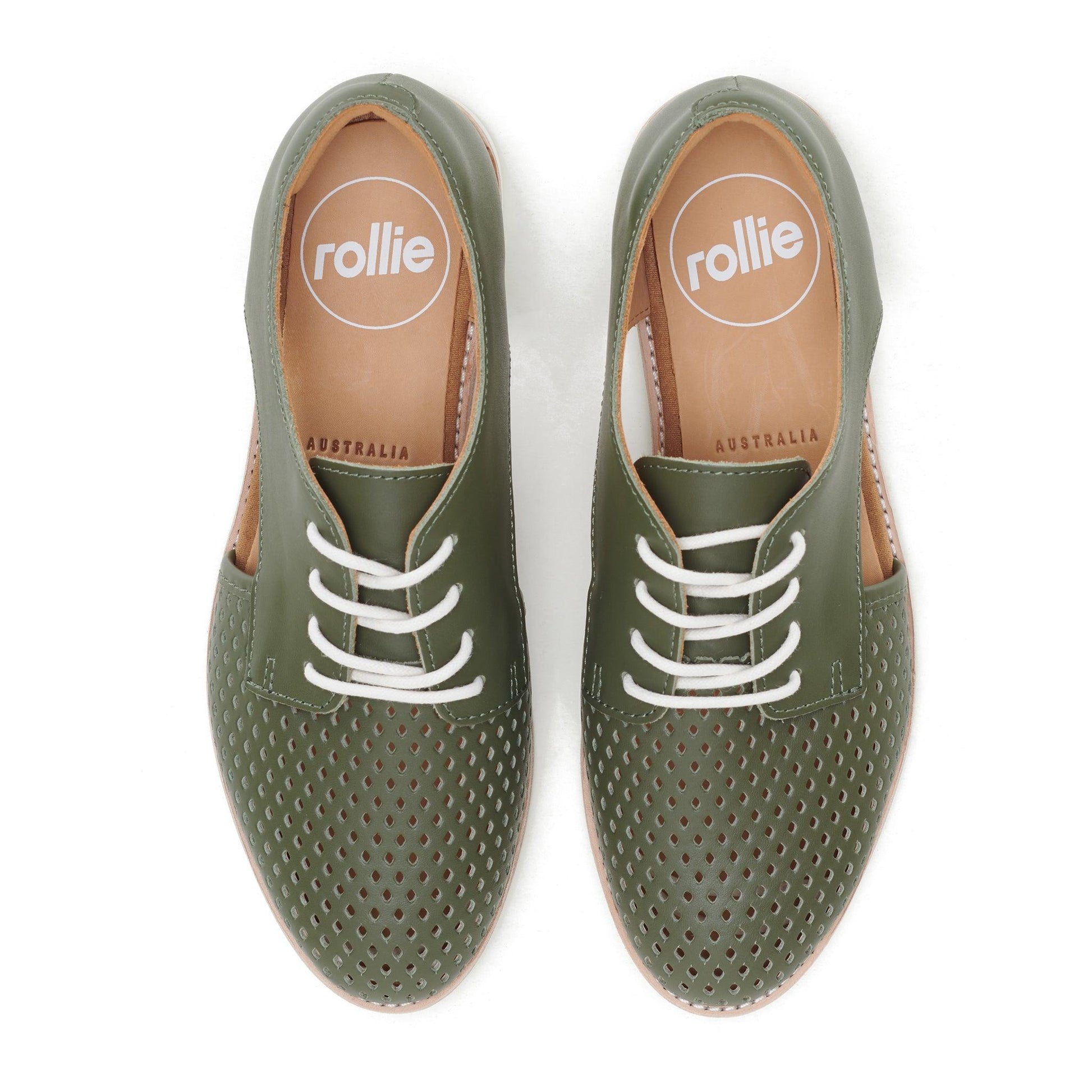 Rollie Sidecut Punch in Sea Kelp Green - the tartan fox