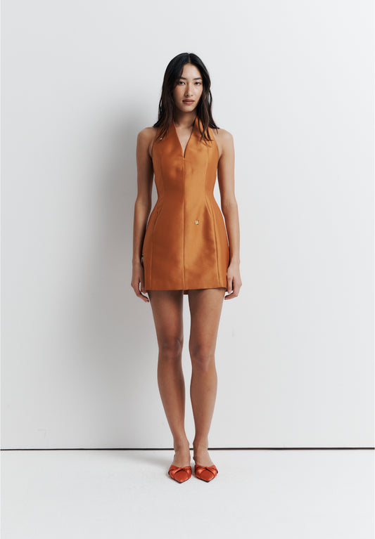 Romy Jade Dress in Amber - the tartan fox