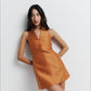 Romy Jade Dress in Amber - the tartan fox