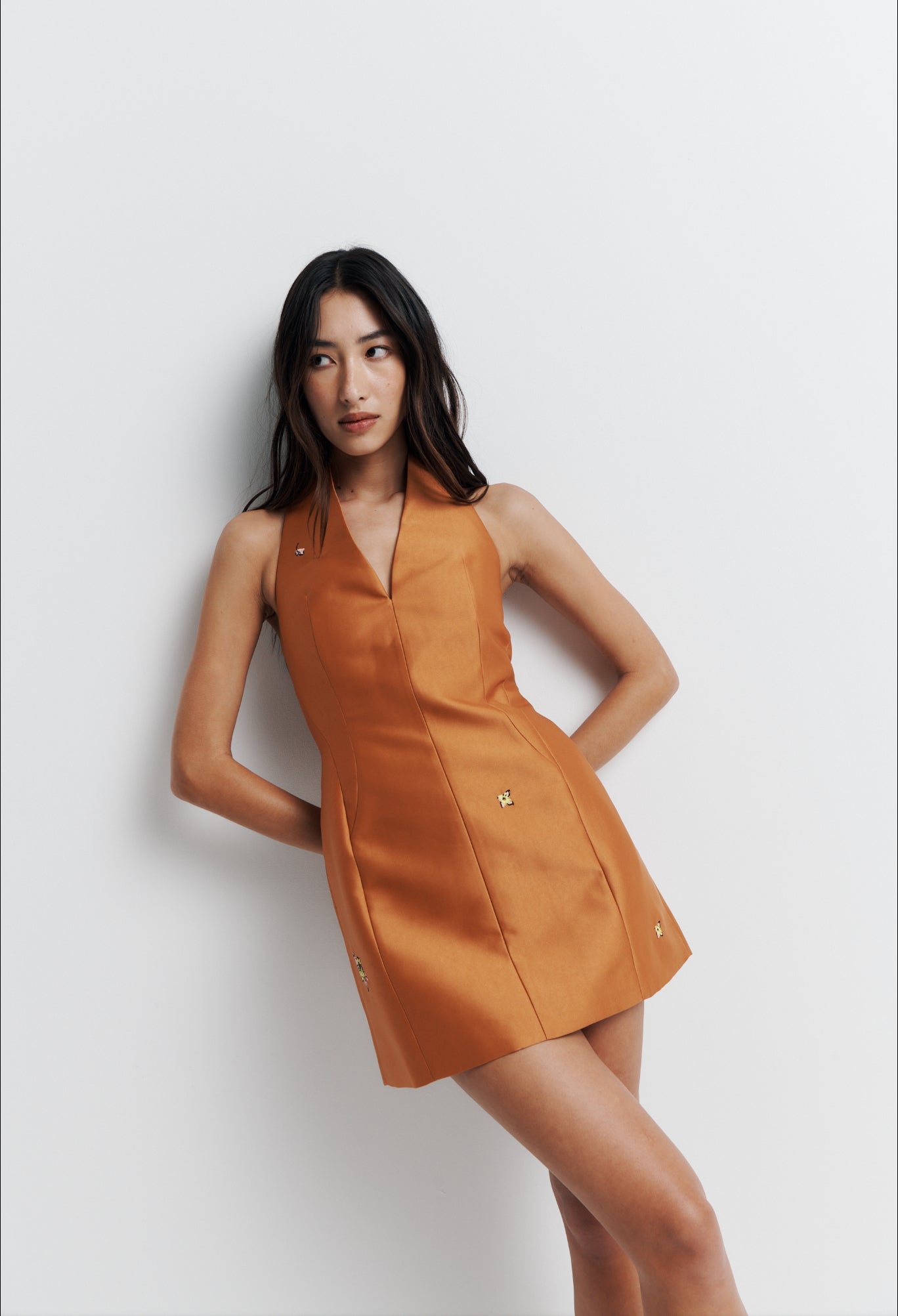 Romy Jade Dress in Amber - the tartan fox
