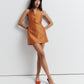 Romy Jade Dress in Amber - the tartan fox