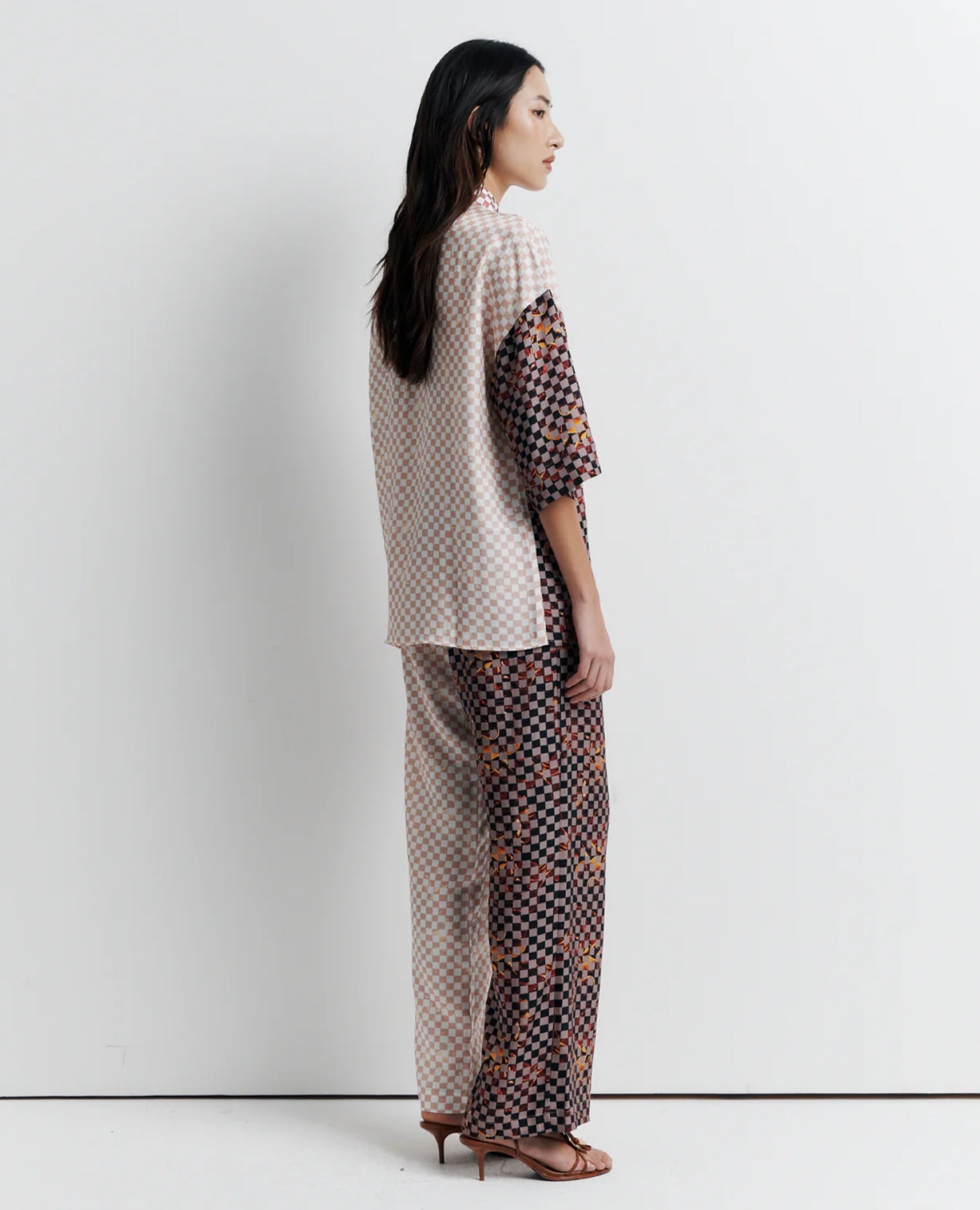Romy June Shirt in Checkmate Dreams - the tartan fox