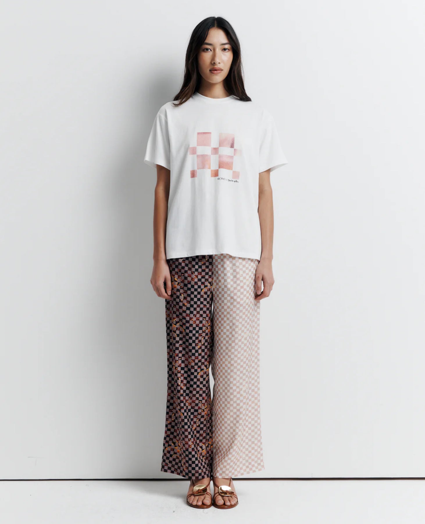 Romy X Phoebe Willis Tee - the tartan fox