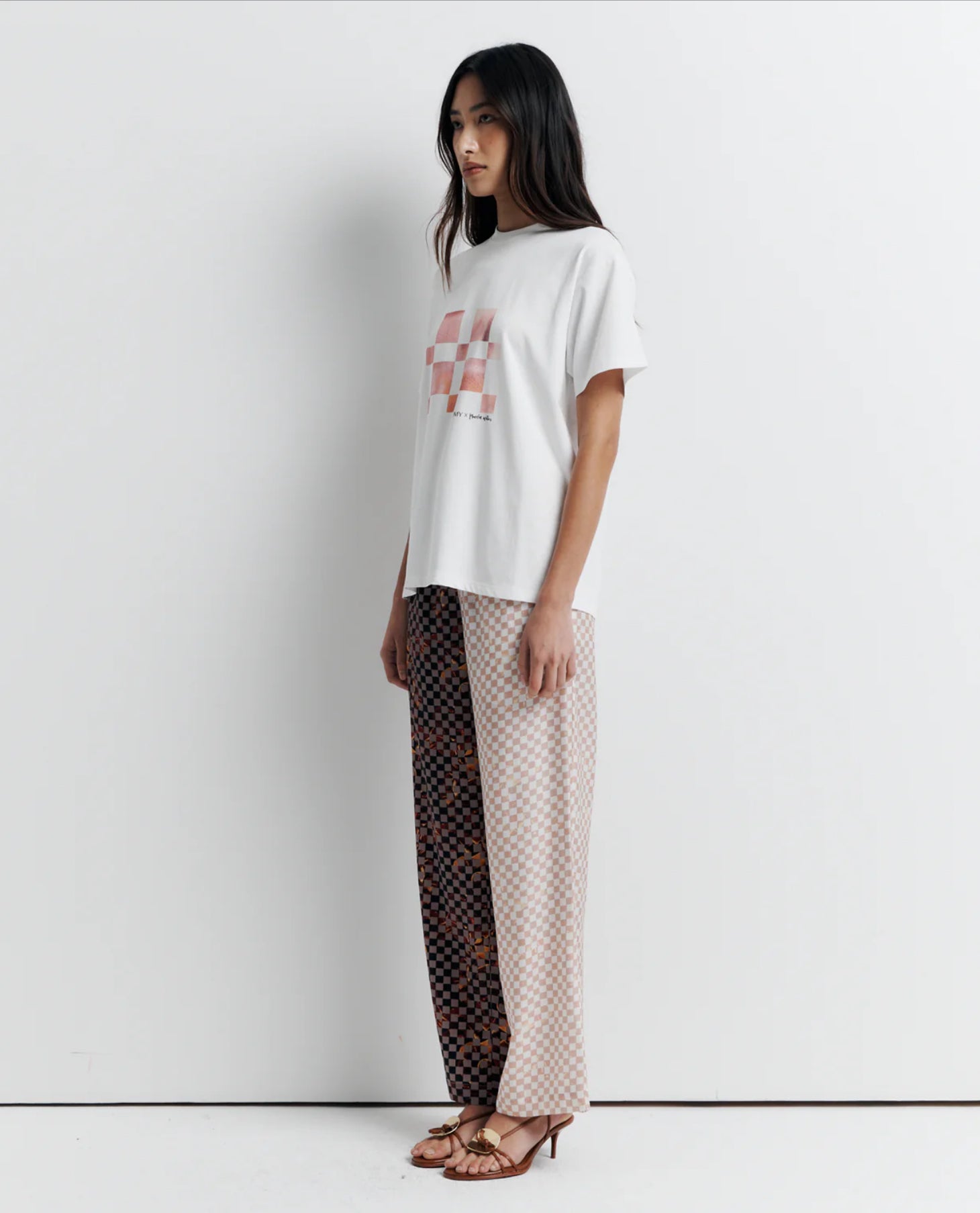 Romy X Phoebe Willis Tee - the tartan fox