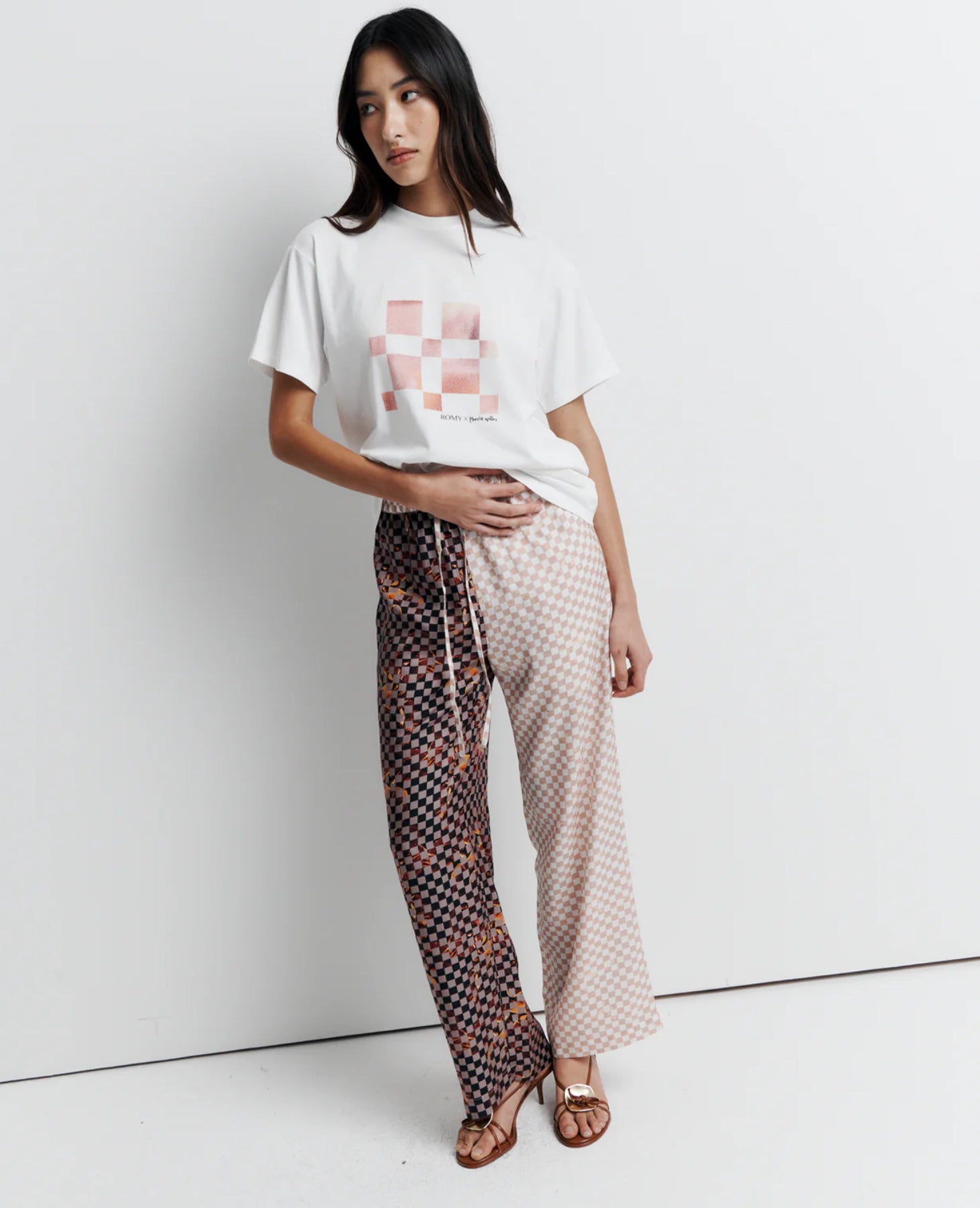 Romy X Phoebe Willis Tee - the tartan fox