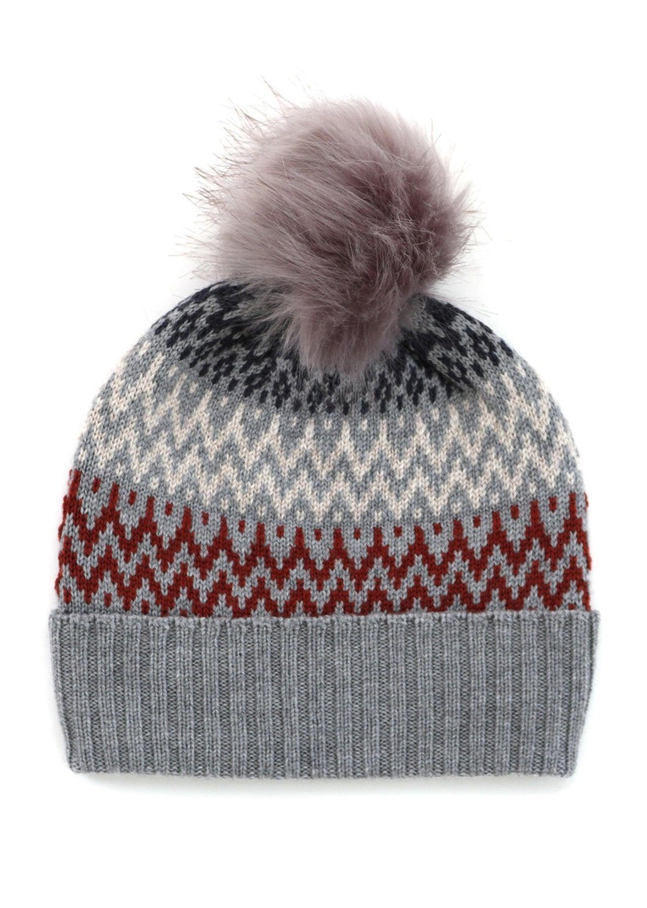 SADIE JAQUARD BEANIE - the tartan fox