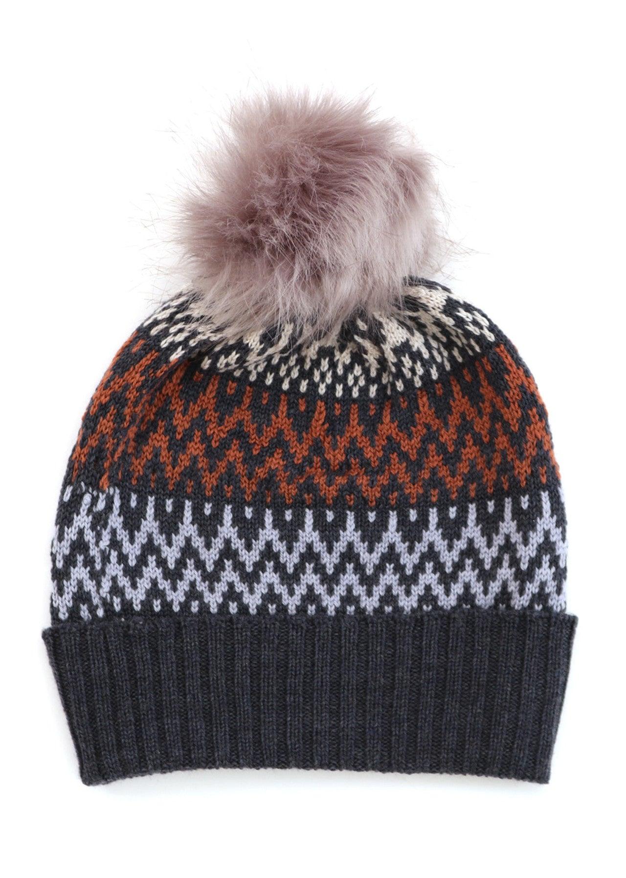 SADIE JAQUARD BEANIE - the tartan fox