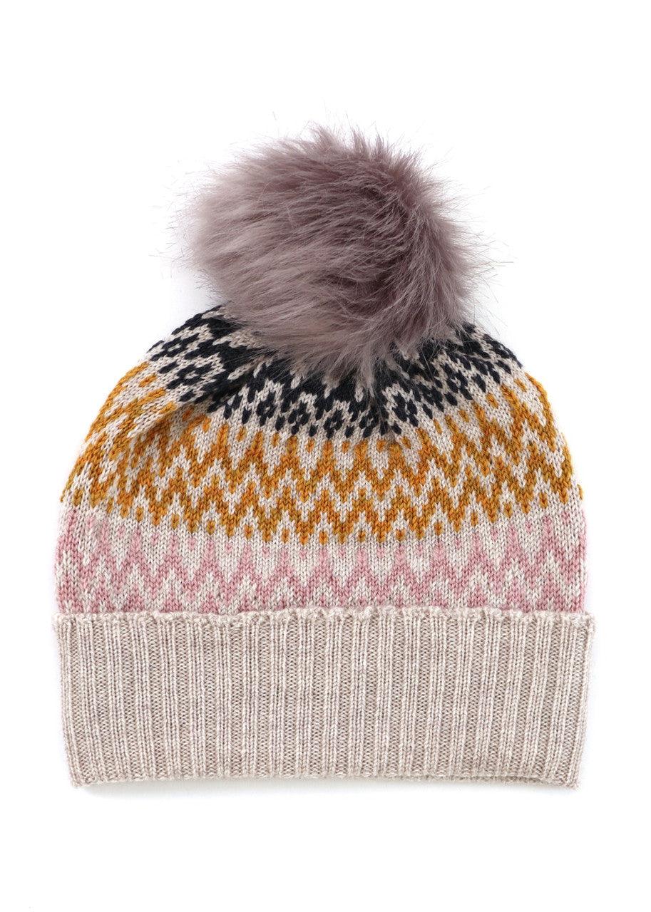 SADIE JAQUARD BEANIE - the tartan fox