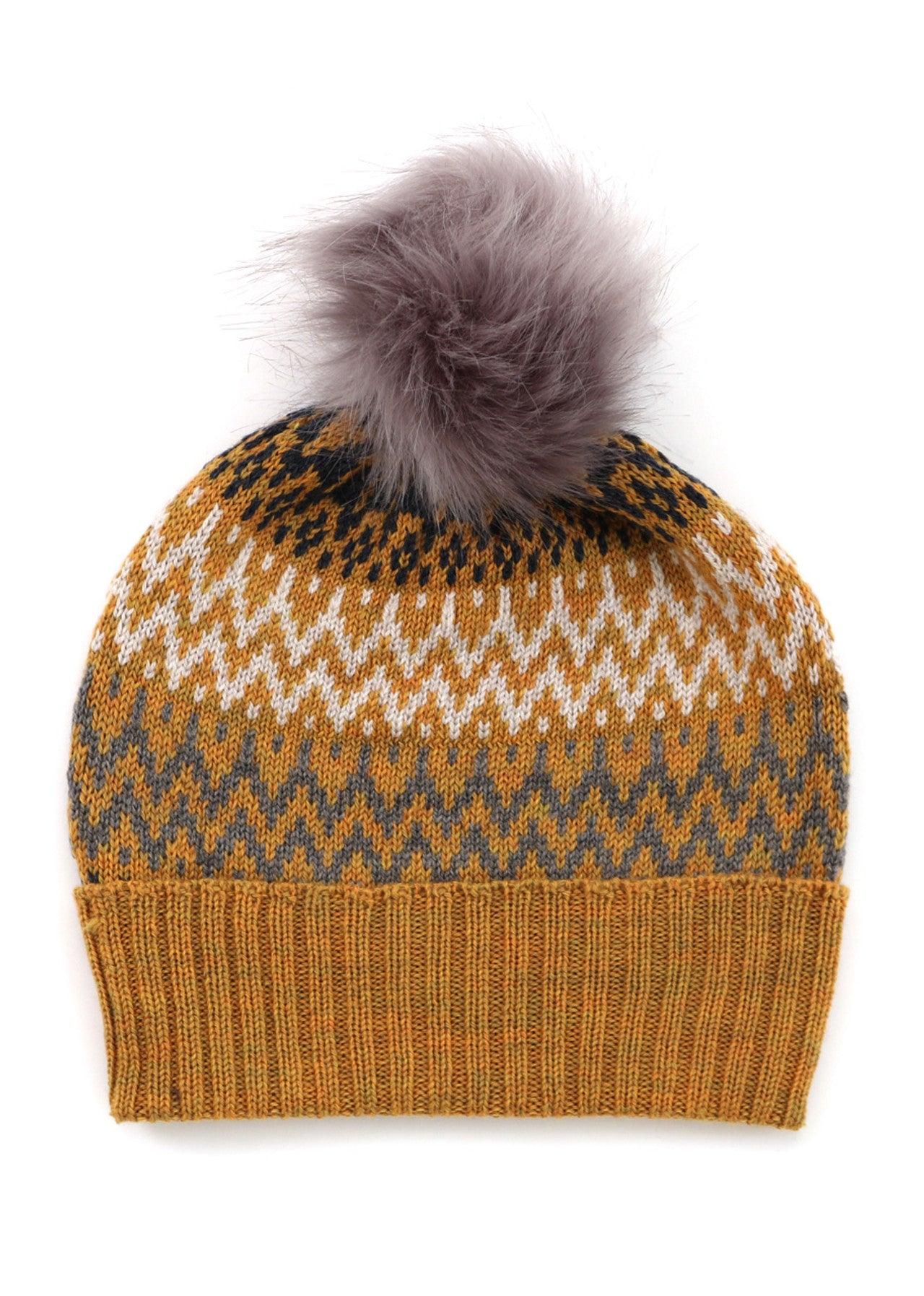 SADIE JAQUARD BEANIE - the tartan fox