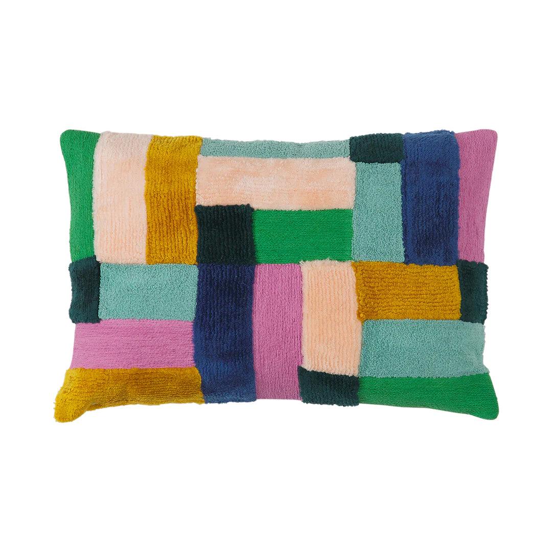 Sage and Clare Emma Textured Cushion - the tartan fox