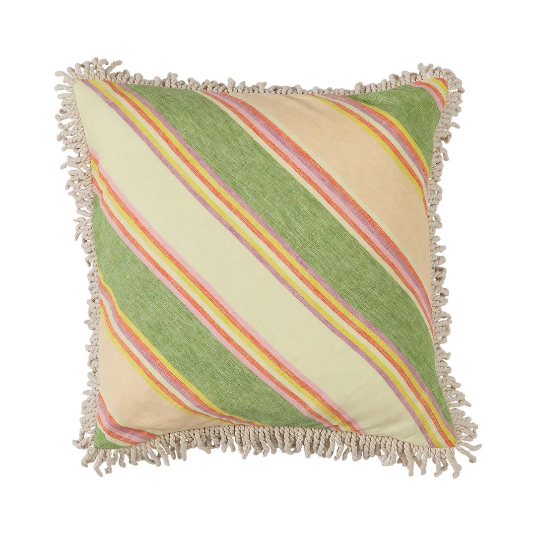 Sage and Clare Montar Patchwork Cushion - the tartan fox