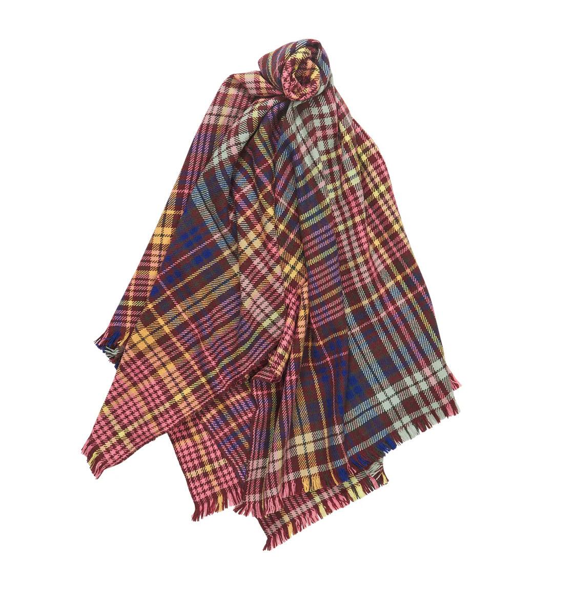 Sage and Clare Telma Wool Blanket - the tartan fox