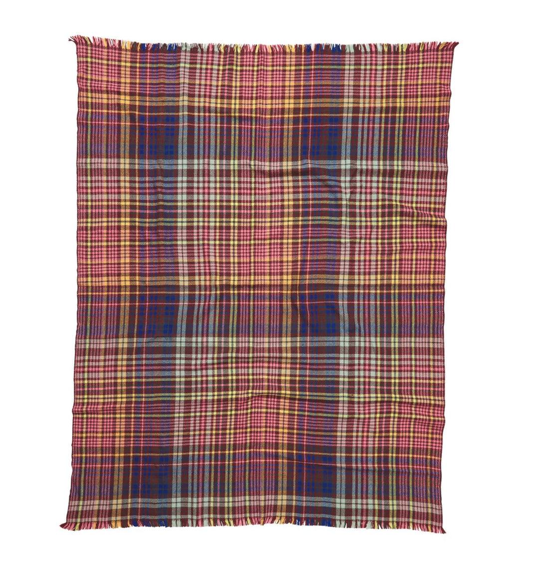 Sage and Clare Telma Wool Blanket - the tartan fox