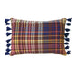 Sage and Clare Telma Woven Cushion - the tartan fox