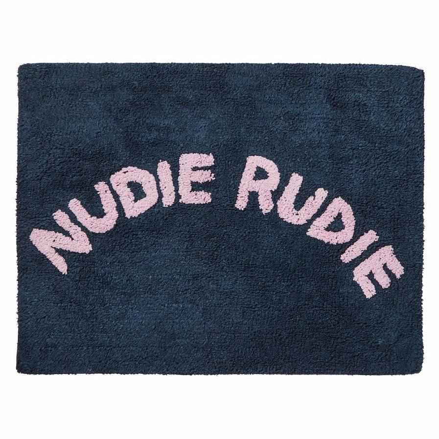 Sage and Clare Tula Nudie Bath Mat in Denim - the tartan fox