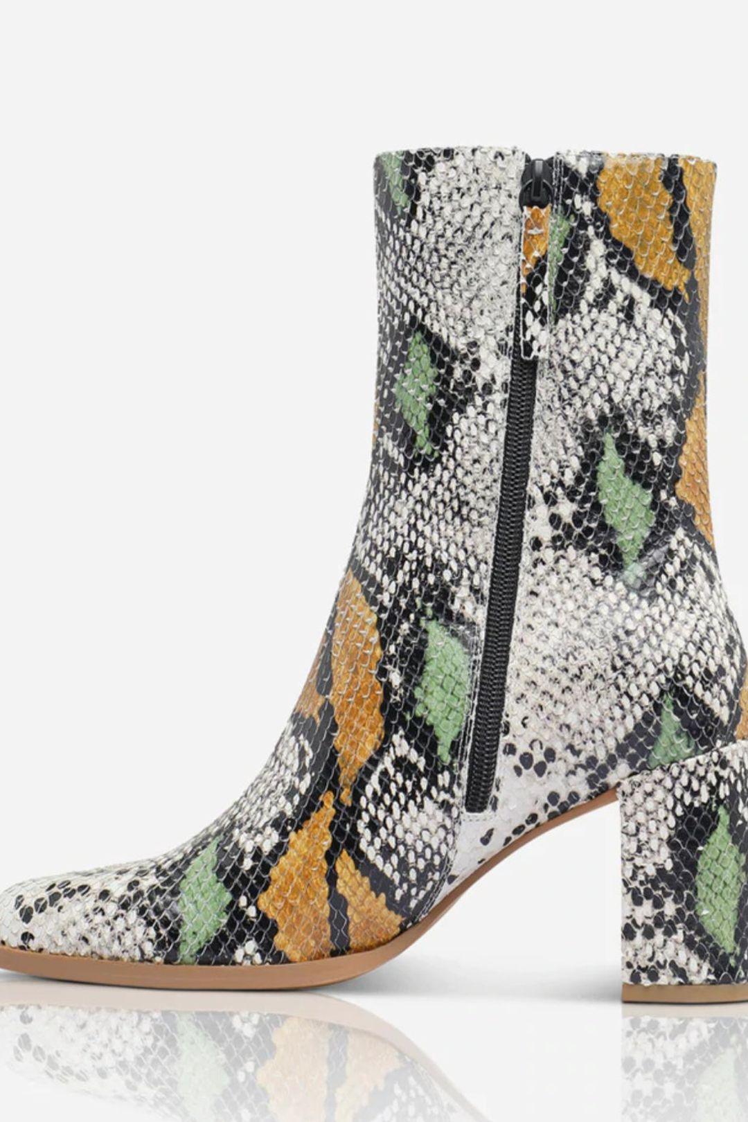 Sol Sana Archie Boot in Python - the tartan fox