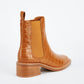 Sol Sana Chelsea Boot in Tan Croc - the tartan fox