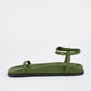 Sol Sana Formentera Footbed Sandal in Forest Green - the tartan fox