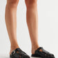 Sol Sana Ned Loafer in Black Croc - the tartan fox