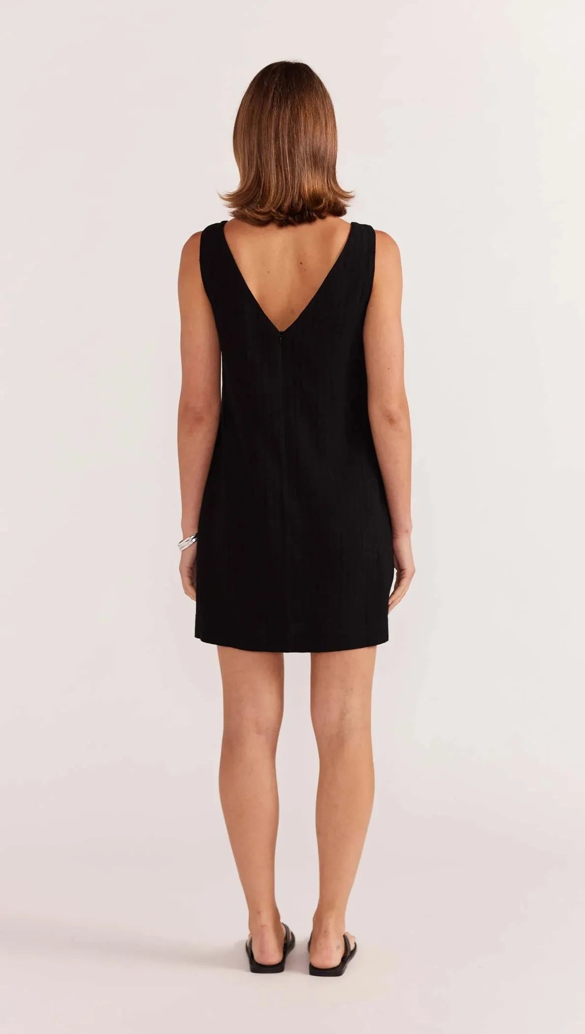 Staple the Label Ember Mini Dress in Black - the tartan fox