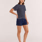 Staple the Label Luca Denim Shorts in Indigo - the tartan fox