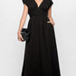 Staple the Label Marlow Midi Dress in Black - the tartan fox