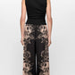 Staple the Label Mira Drawstring Pant in Diagonal-Floral - the tartan fox