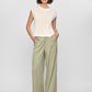 Staple the Label Quincy Knit Tank in Off White - the tartan fox